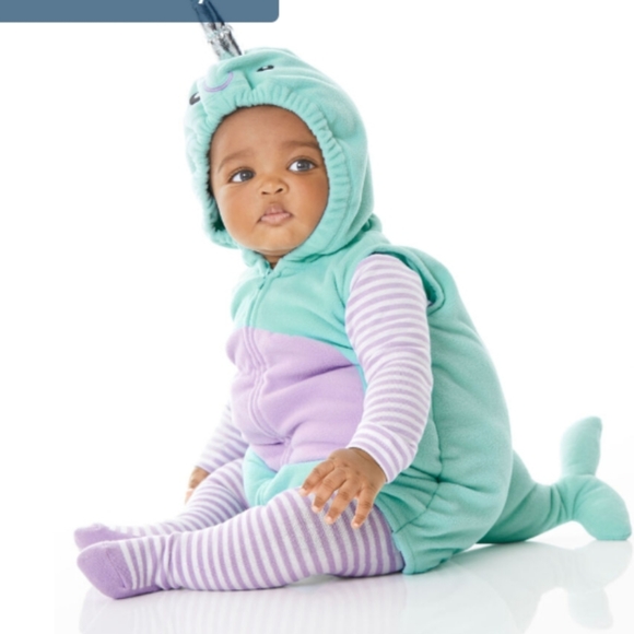 Carter's Other - 12 mo baby narwhal costume by Carter's